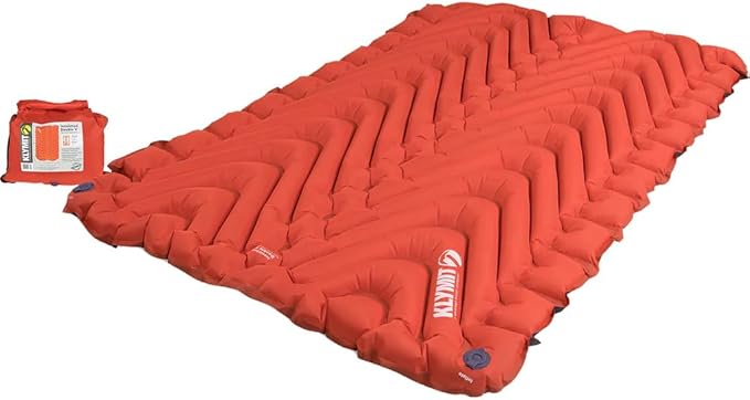 Backcountry Luxury for Two: Why the KLYMIT Insulated Double V Sleeping Pad Is the Ultimate 4-Season Camping Mattress