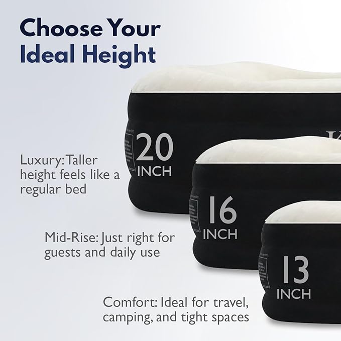 The 60-Second Throne: Why King Koil’s 20” Queen Pillow Top Air Mattress is the Ultimate Luxury Blow-Up Bed