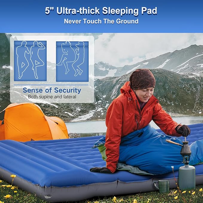 FNARMW Double Sleeping Pad for Camping