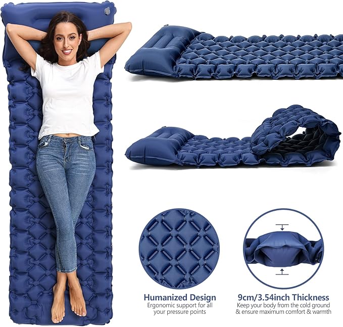 1.98 Pounds of Pure Comfort: Why the NHOWIN Ultralight Self-Inflating Sleeping Pad with Built-in Foot Pump & Pillow Is Backpacking’s Best-Kept Secret