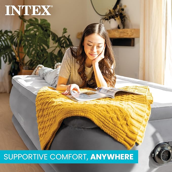 The Science of Softness: Why INTEX’s Dura-Beam Deluxe with Fiber-Tech is the Smartest Twin Air Mattress You’ll Ever Own