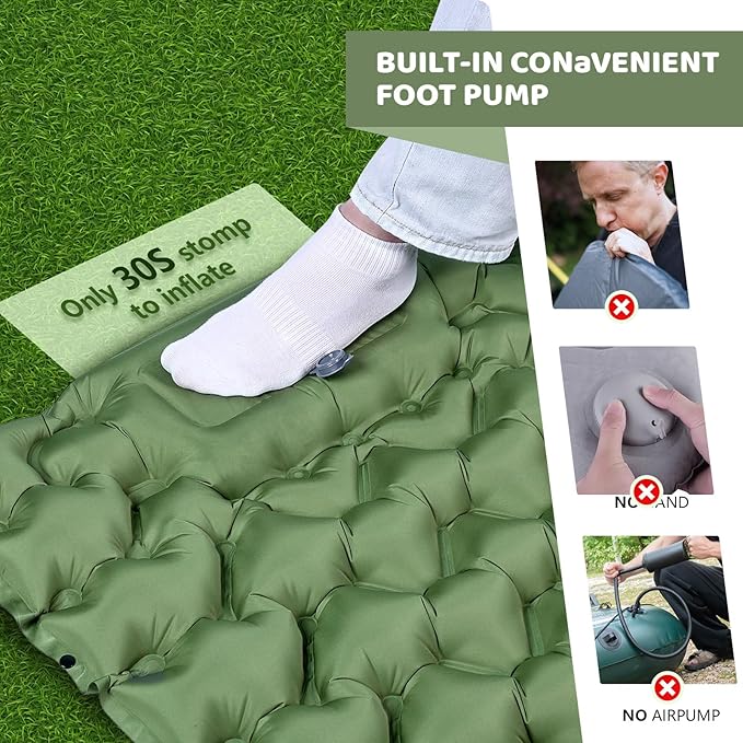 The One-Second Wonder: How a 4-Inch Thick, 1.9-Pound Sleeping Pad with Built-in Pillow & Foot Pump Is Changing Camping Forever