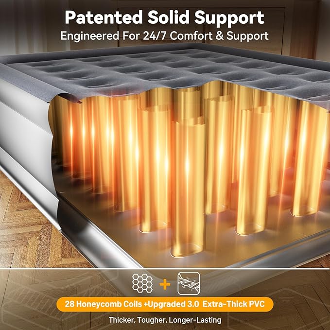 The Last Air Mattress You’ll Ever Buy: VOSSER’s 2025 Patent-Protected 18” Full Size Redefines Heavy-Duty Comfort
